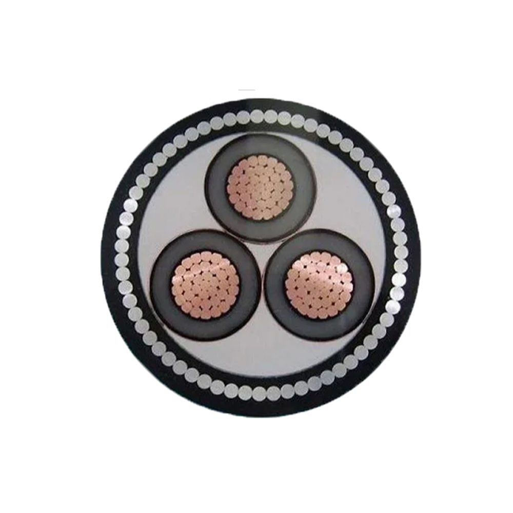 YJV33 Hiệu suất điện ổn định Cáp cao thế
